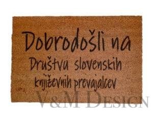 Predpražnik napis po vaši želji