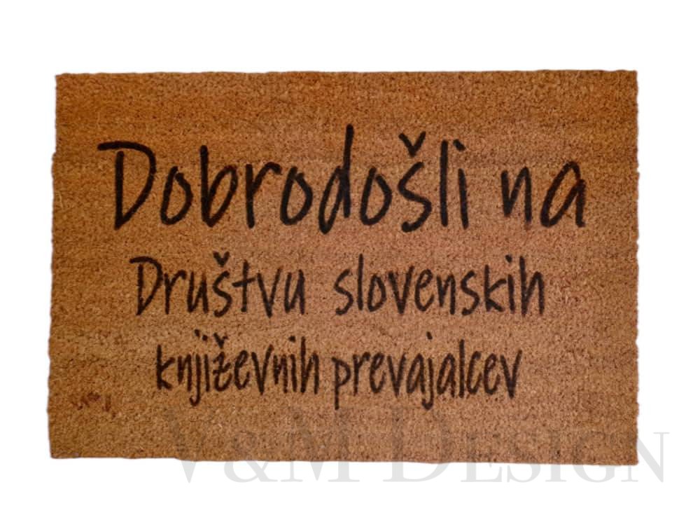 Predpražnik napis po vaši želji