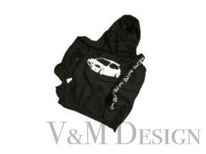 Pulover s kapuco hoodie z napisom