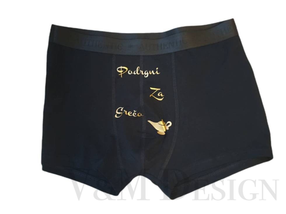 Moške boksarice Podrgni za srečo