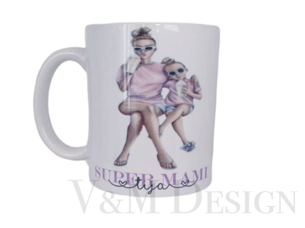 Skodelica SUPER MAMI+ime