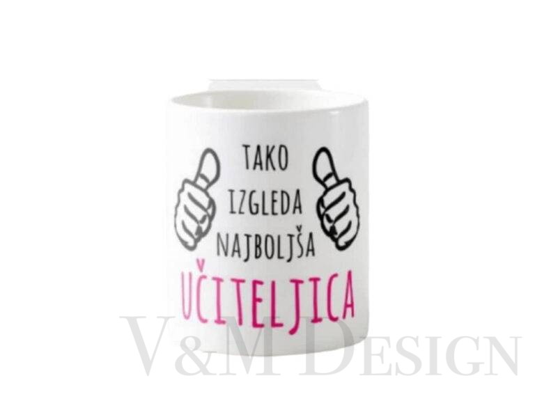 Skodelice za učiteljice, vzgojiteljice