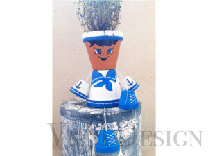 Cvetlični lonček "Lolipop-Noel"