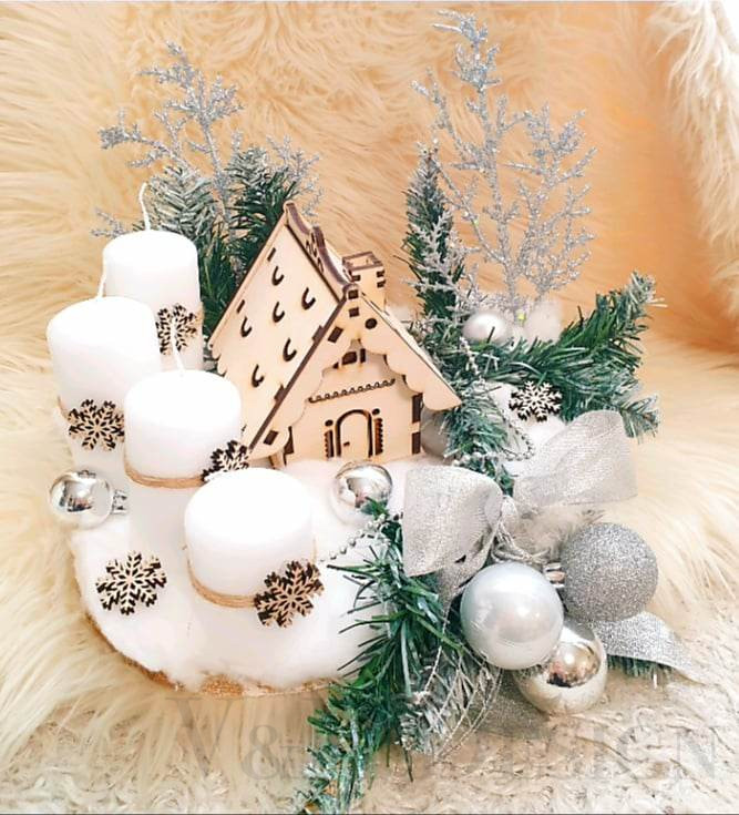 Adventni snežinke