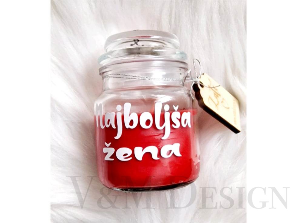 Dišeča svečka Najboljša žena- na svetu