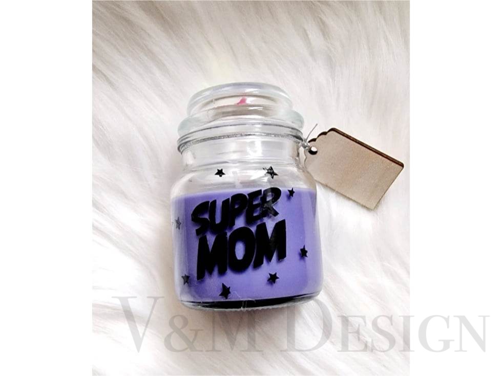Dišeča svečka Super Mom