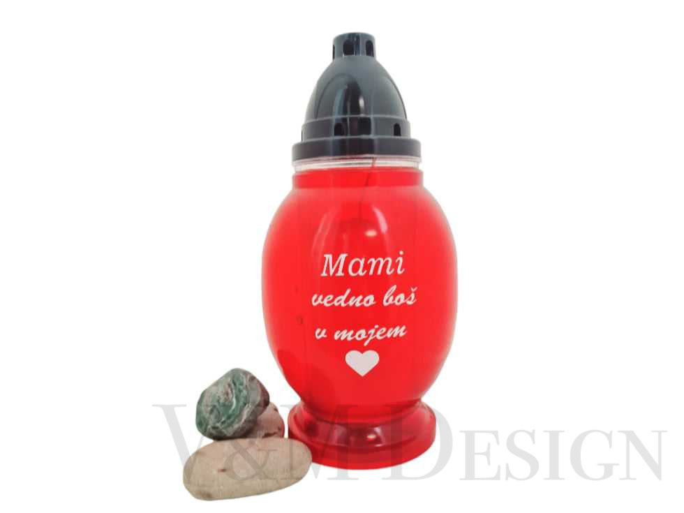 Sveča "Mami"vedno boš v mojem srcu
