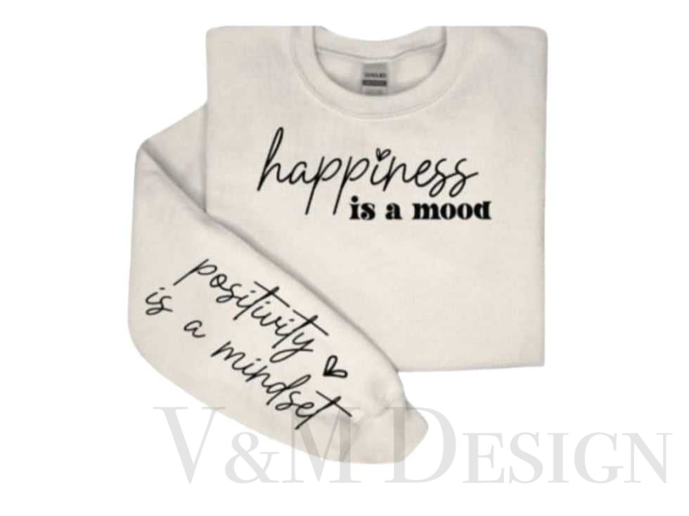 Pulover " Happiness is mood"