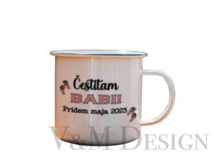 Skodelica "Čestitamo BABI....pridem